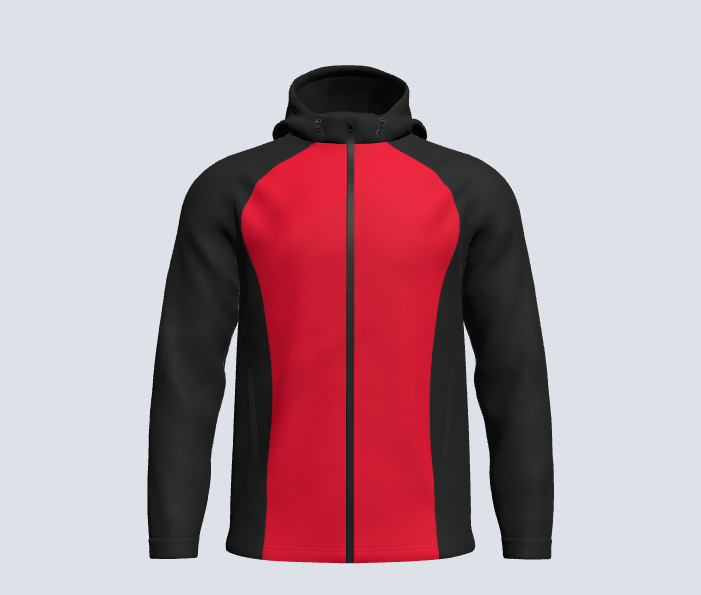 Hooded rain jackets