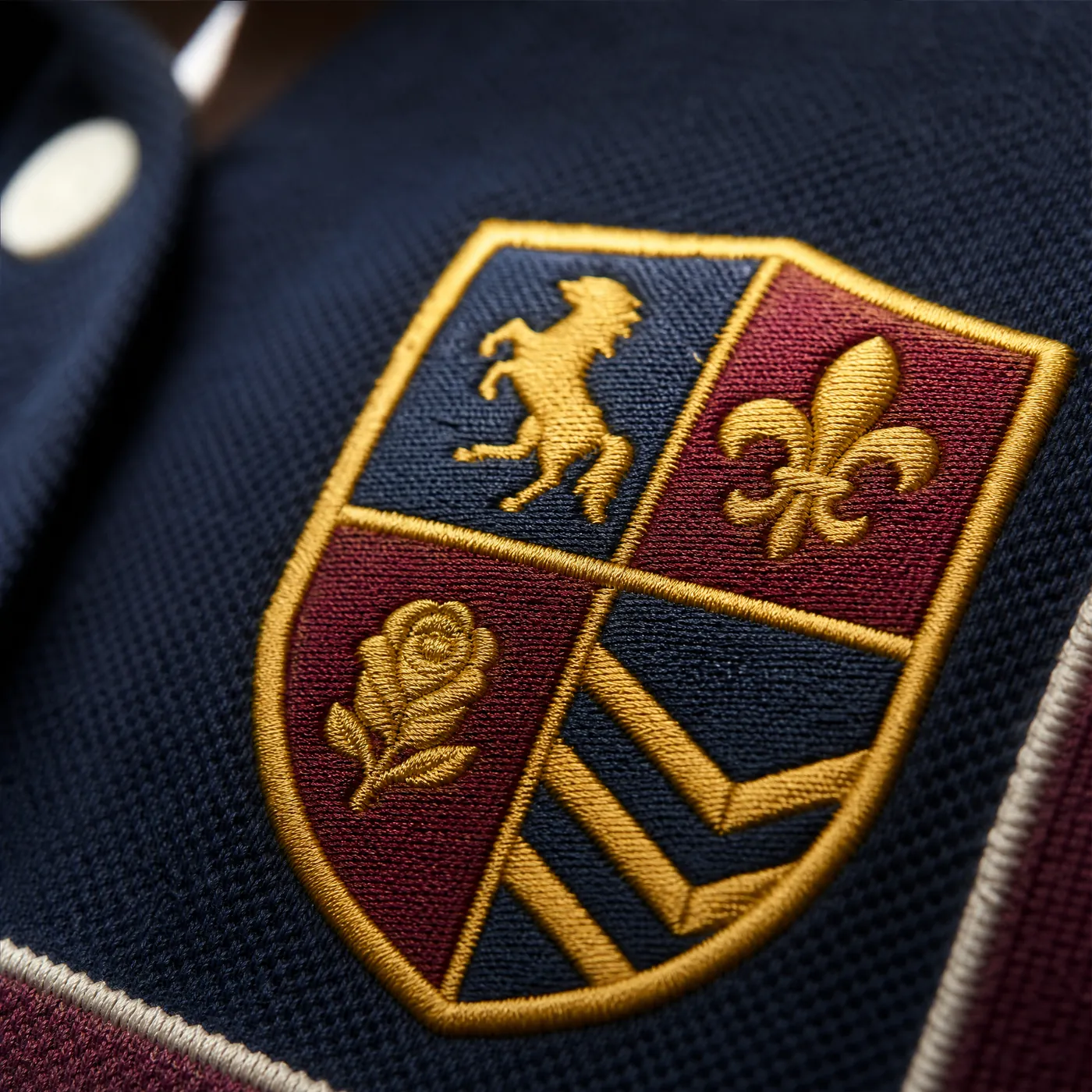 Embroidery close-up